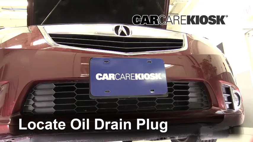 2012 Acura TSX 2.4L 4 Cyl. Wagon Oil Change Oil and Oil Filter